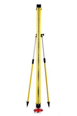 DNA Digital Level Measuring Pole Telescopic LS  Invar Barcoded Levelling Staff Yellow